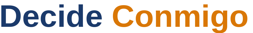 Logotipo texto decide conmigo